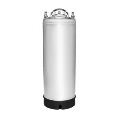Fusto birra acciaio inox 18 litri, innesto jolly