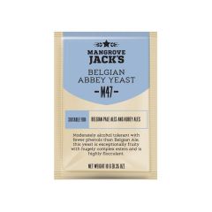 Lievito secco Mangrove Jack's Belgian Abbey M47 - 10 g